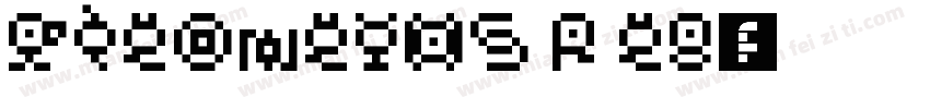 FZGONGyhs r gb字体转换